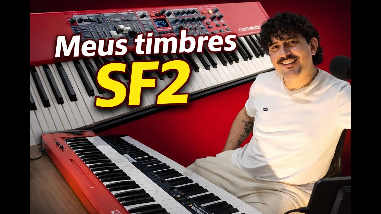 Meus timbres SF2, #piano #sf2 #numaplayer2 #nordelectro7 #controladormidi
