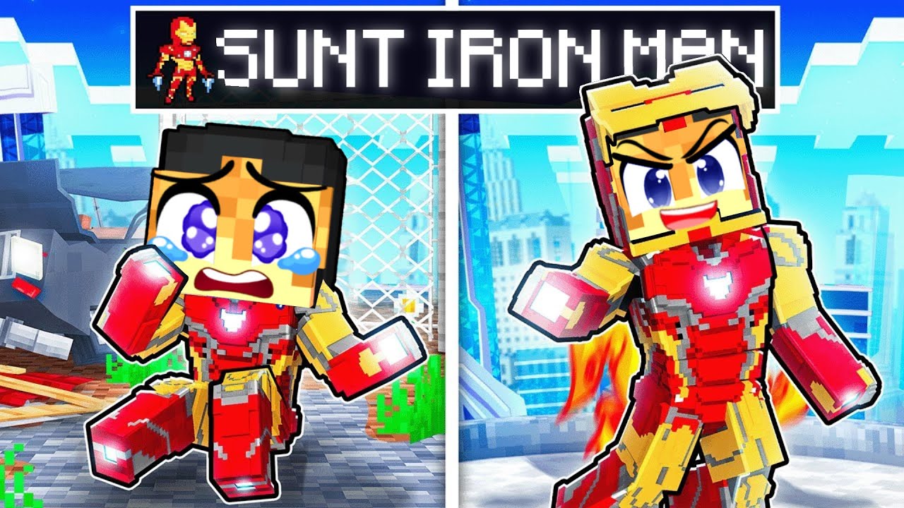 SUNT *IRON MAN* in Minecraft! DAR AM UN INAMIC EROU?!