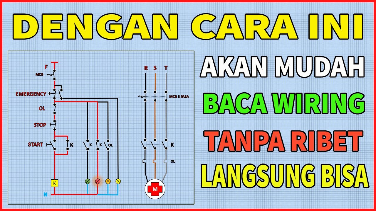 CARA MEMBACA WIRING KONTROL - Step by Step dengan Animasi