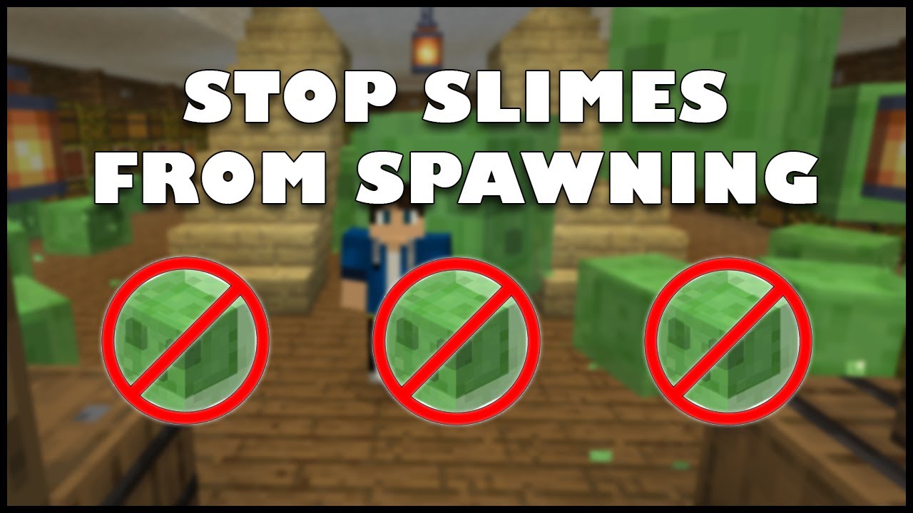 HOW TO STOP SLIMES FROM SPAWNING (for existing builds) | Minecraft Tutorial | Flaewel