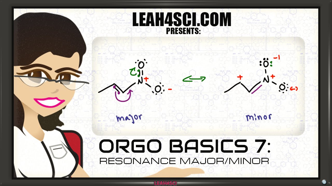 Структуры, способствующие мажорному и минорному резонансу — Orgo Basics, Видео 7