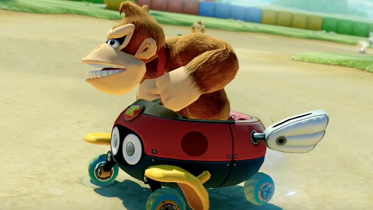 Mario Kart 8 Deluxe - Banana Cup 150cc - Donkey Kong Gameplay