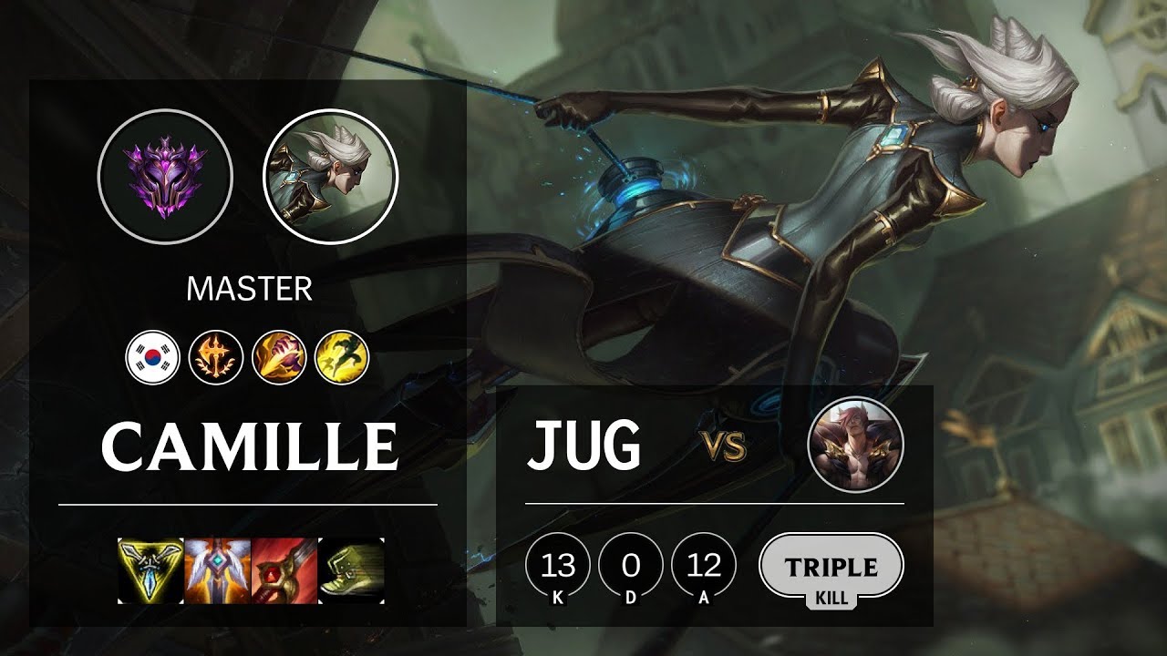 Camille Jungle vs Sett - KR Master Patch 10.7