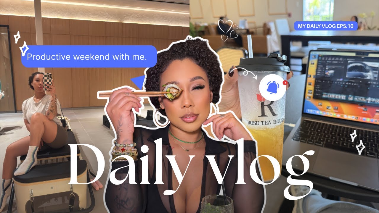 A Real Day in My Life | Nails, Sister Time & Getting Back Into Pilates