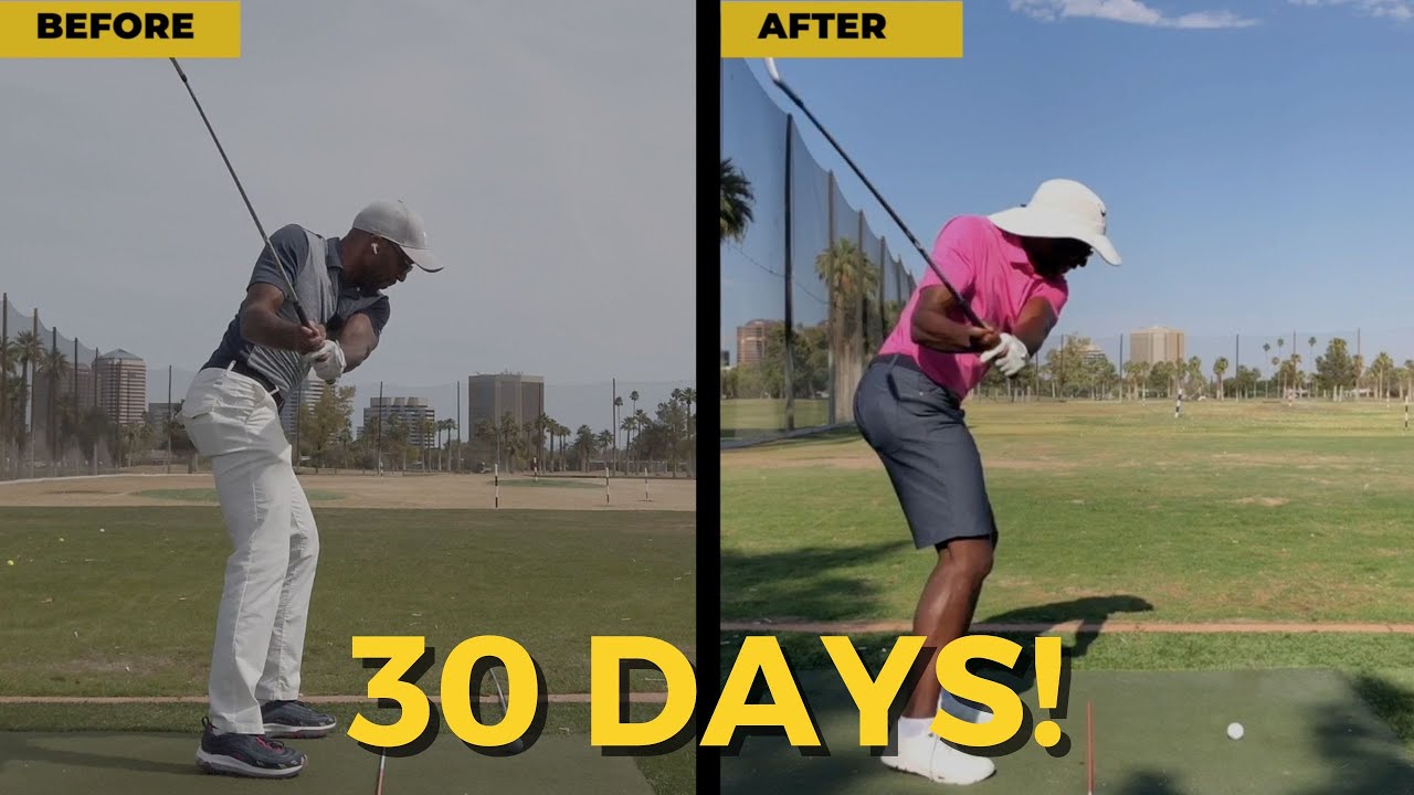 I Worked On a New Golf Swing For 30 Days. You Won't Believe What Happened
