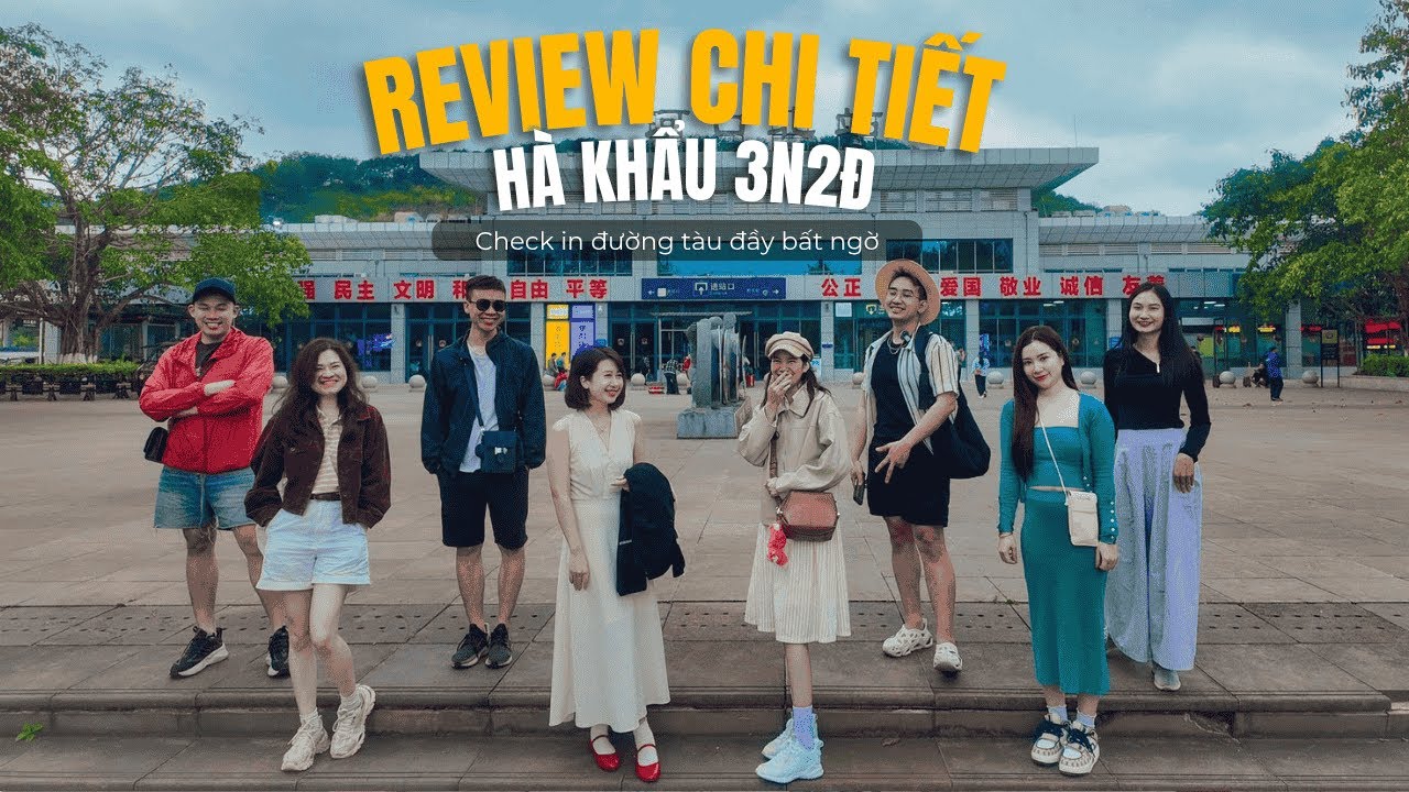 Check in đường t&agrave;u, c&ocirc;ng vi&ecirc;n &aacute;nh s&aacute;ng, ăn từ s&aacute;ng tới khuya đồ ăn ngon đỉnh tại H&agrave; Khẩu