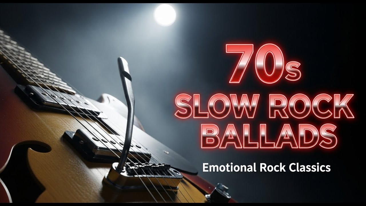 Slow Rock Ballads of the 70s | Scorpions Style Nostalgic Rock Songs Playlist
