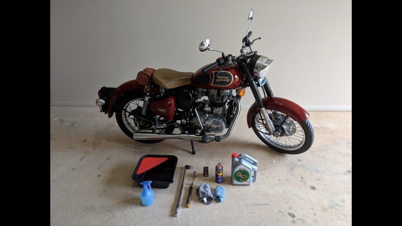 Royal Enfield Oil Change