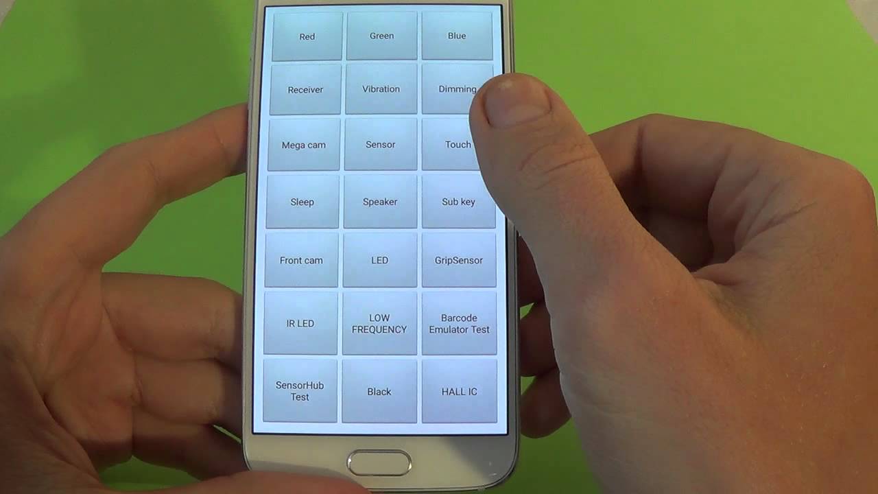 Samsung Galaxy S6 G920F secret codes