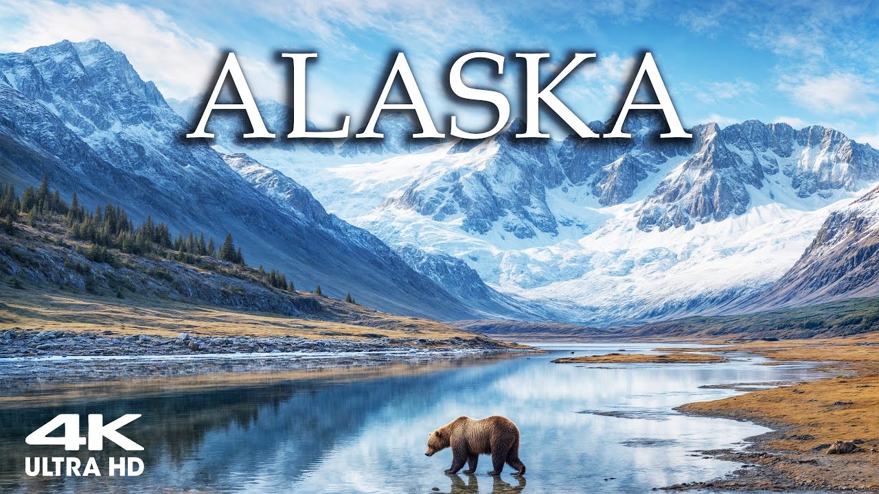 DISCOVER ALASKA 4K | A Masterpiece of Glaciers, Wilderness & Tranquil Beauty