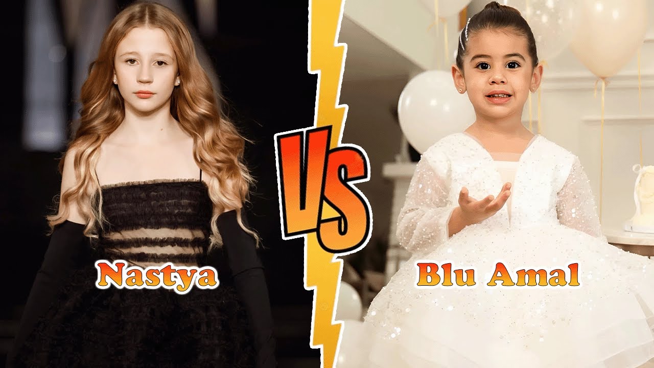 Like Nastya VS Blu Amal Transformation 🌈 MiniToStar From Baby To 2026