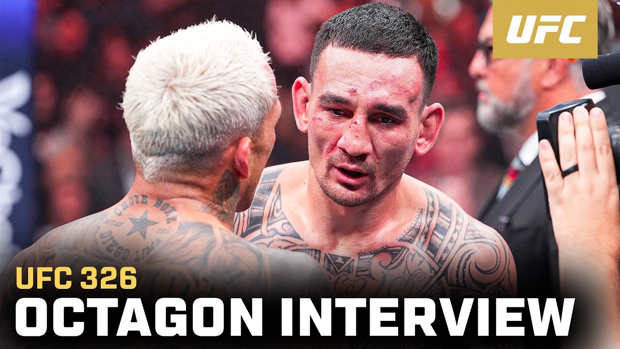 Max Holloway Octagon Interview | UFC 326