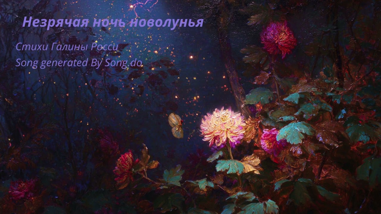 Незрячая ночь новольунья