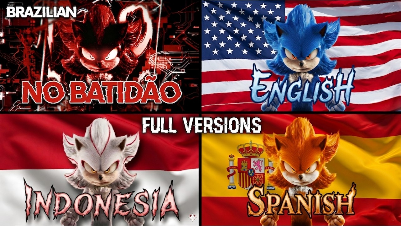 NO BATIDÃO in Different Languages Full Versions