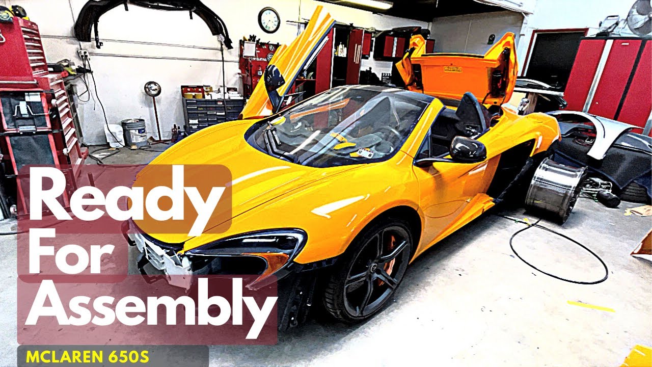 Complete Paint Job on a McLaren 650s - Crashed and Abandoned (Part 3)