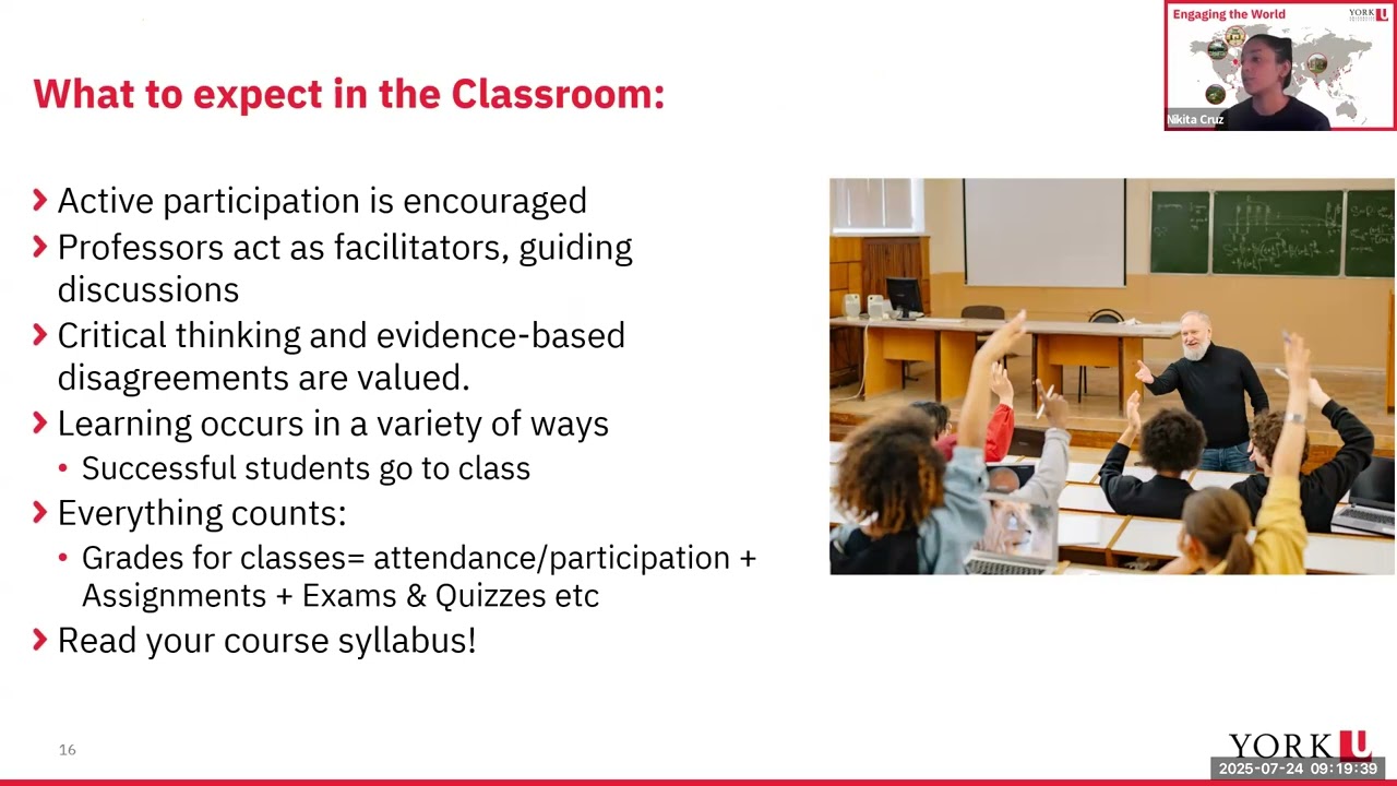 Pre-Arrival Webinar: Navigating the Canadian Classroom as a Graduate Student