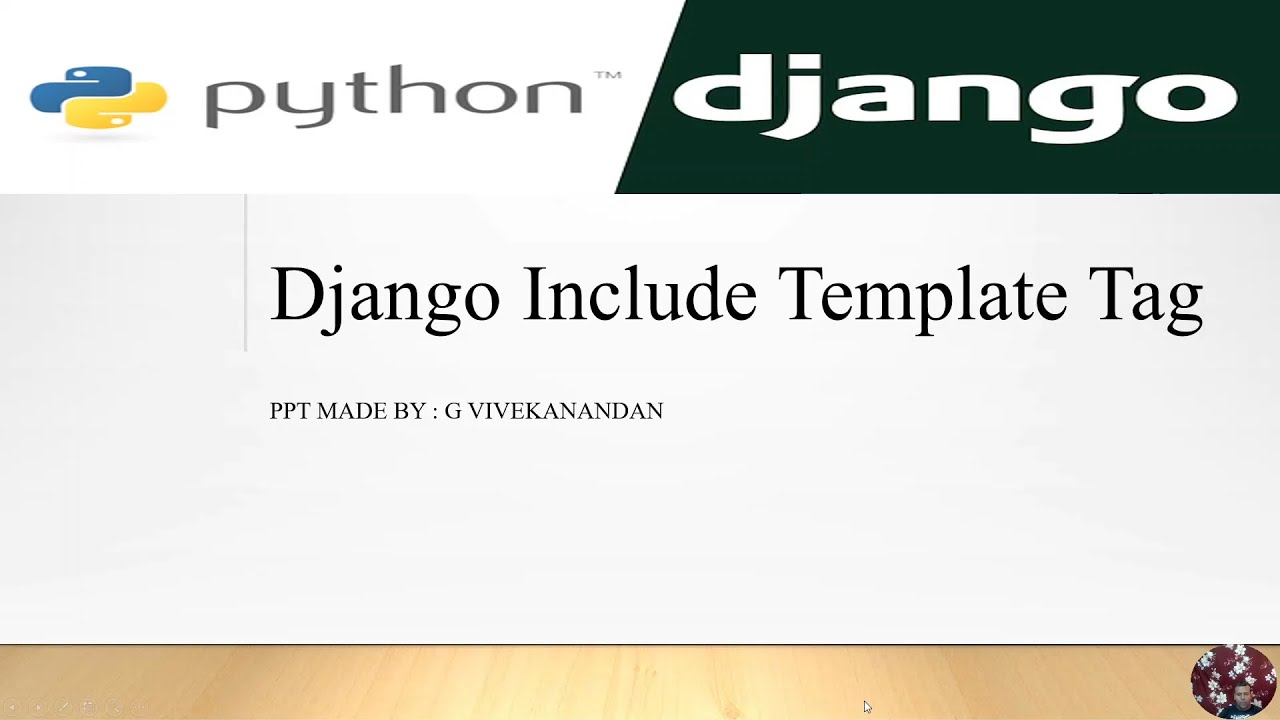 Django Include Template Tag