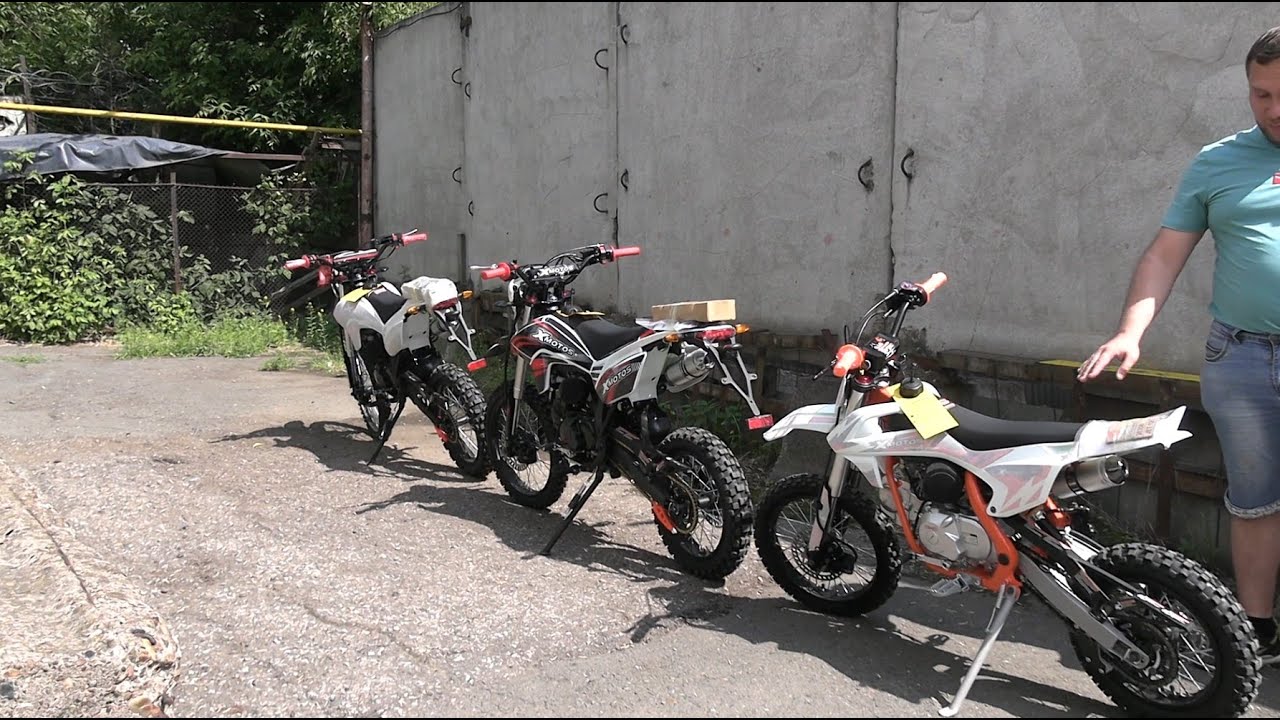 Питбайки XMOTOS. Обзор моделей - 125 куб. 14