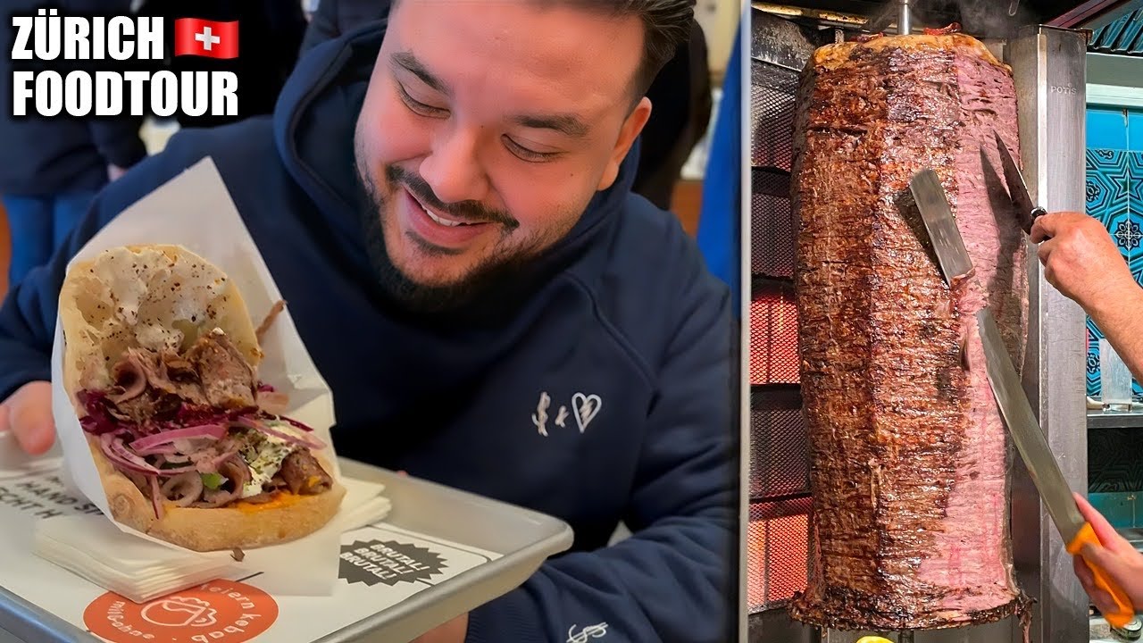 FOODTOUR DURCH ZÜRICH 🇨🇭 | DER BESTE DÖNER DER WELT