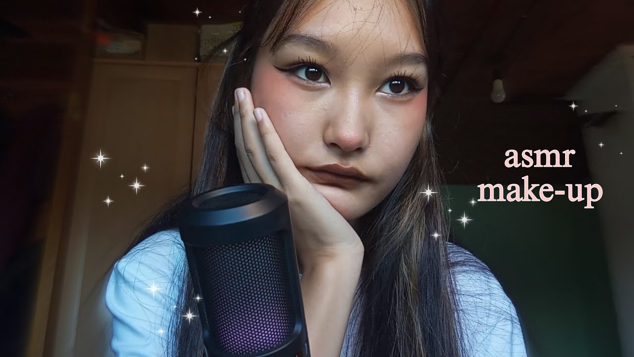 ✧ asmr макияж для карих глаз