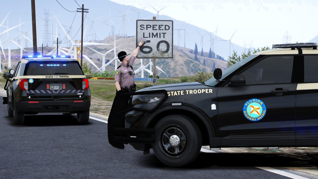 Florida Highway Patrol | First Person Night Patrol | 2K Live! | #lspdfr