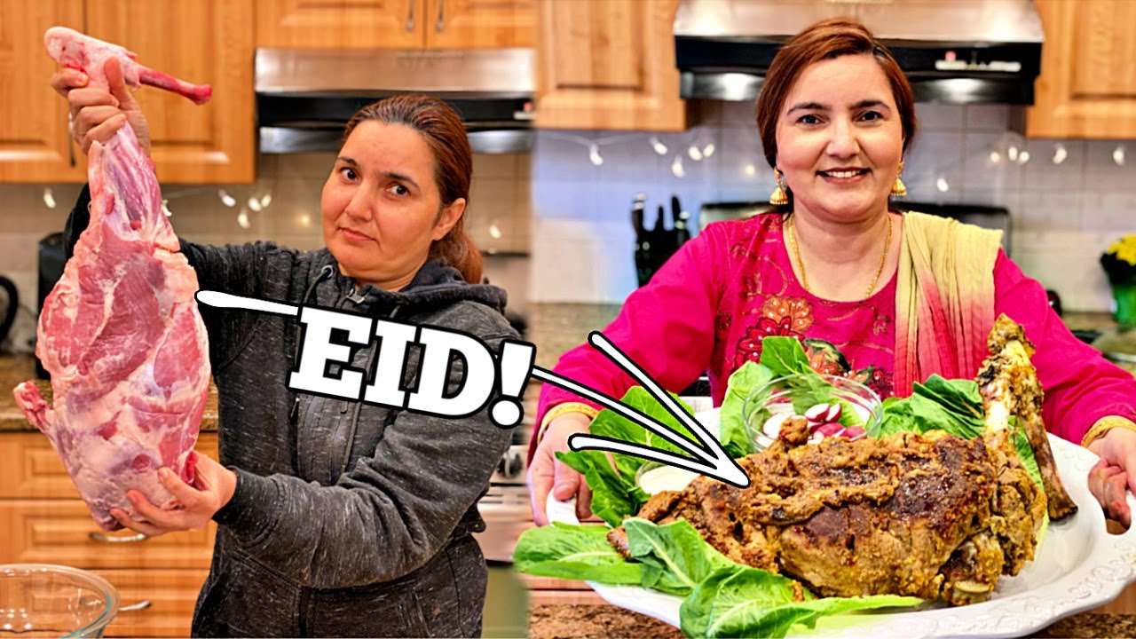 WHOLE ROASTED LAMB LEG *EID RECIPE*