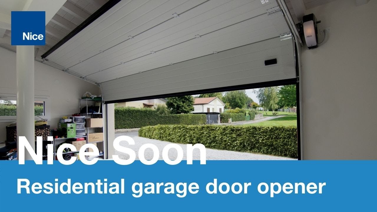 Nice Soon and Soon Pro Residential and Light Commercial Garage Door Openers