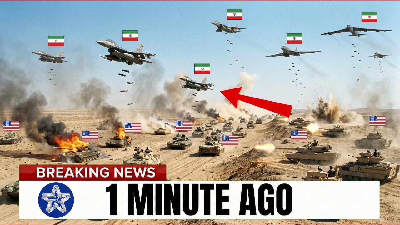 48 Iranian Tanks Confront U.S. Forces — America Teaches a Brutal Lesson (Fictional scenario)