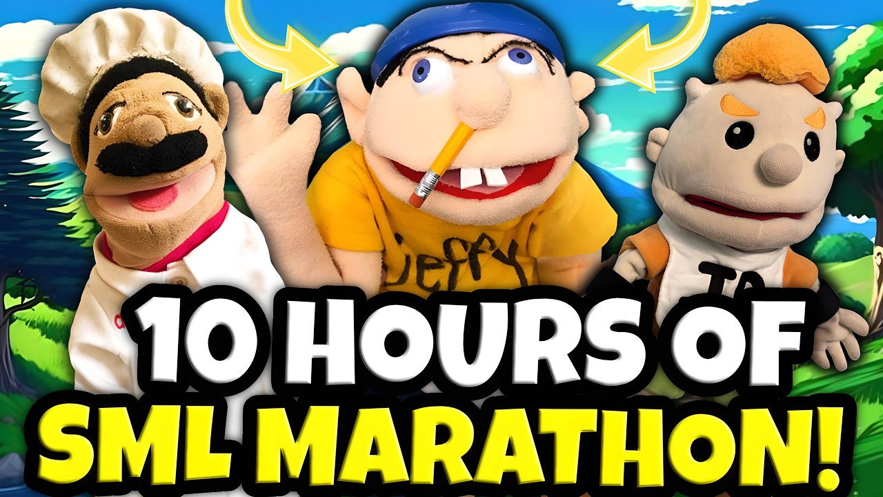 *10 HOURS* OF SML MARATHON! (FUNNIEST JEFFY VIDEOS)