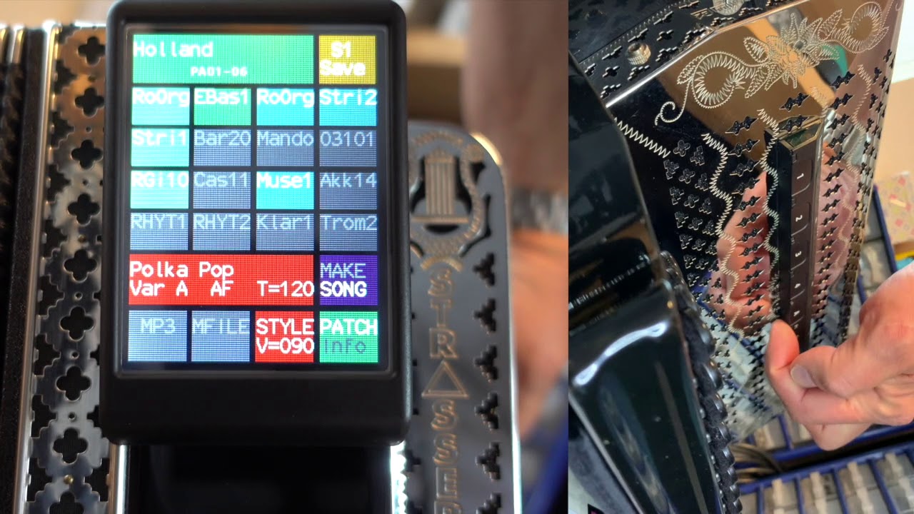 Limex MPR4 midi "STYLE" Handleiding/ Anleitung (video 3)