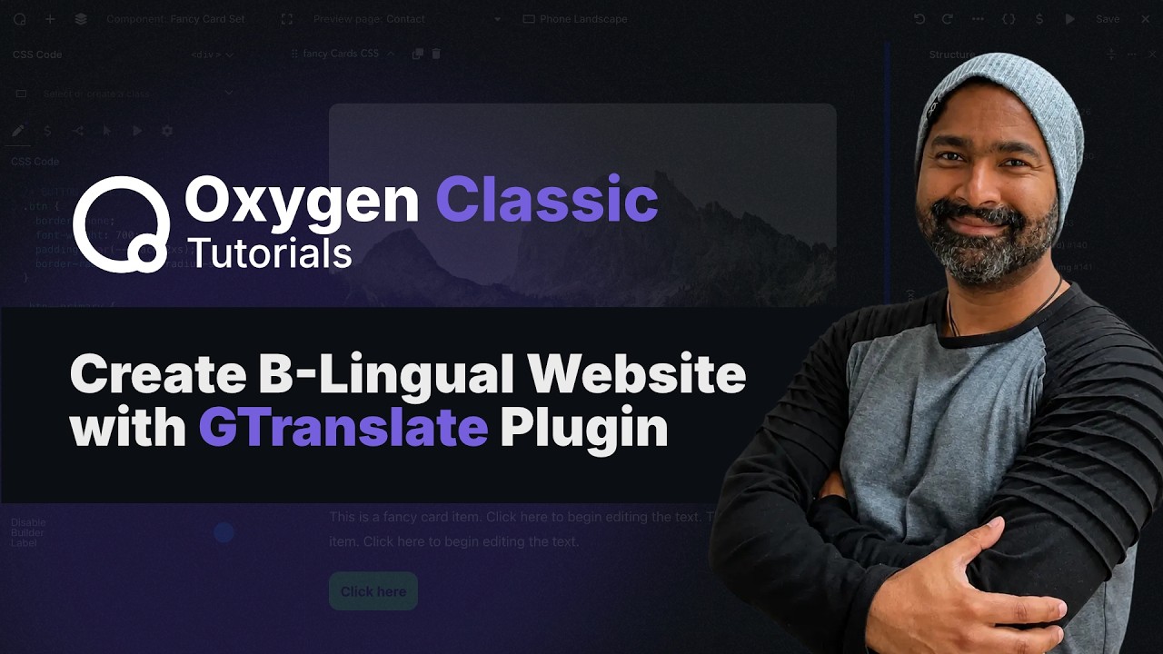 How to make your WordPress website bi-lingual using GTranslate (Used on Oxygen Builder Website!)