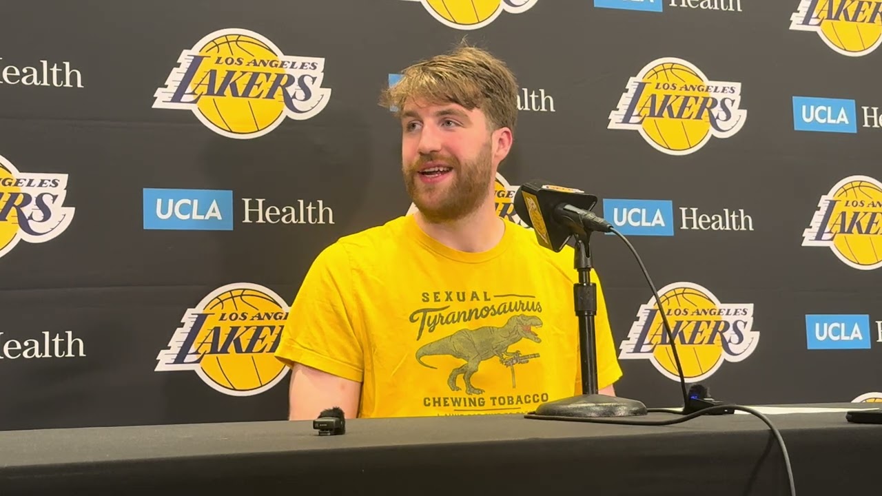 Drew Timme Appreciative Of Role In Lakers Rotation