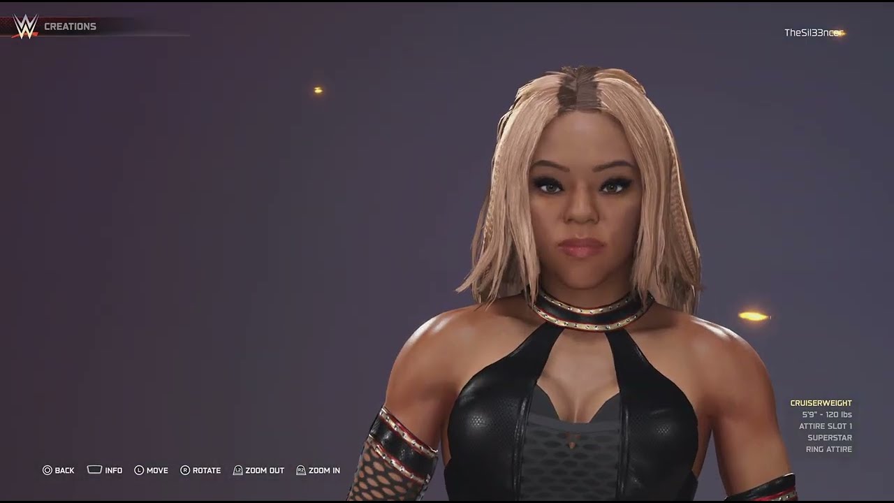 Alicia Fox CAW Formula WWE 2K25