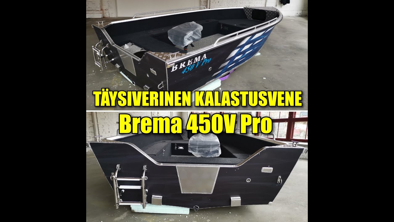 Kalastusvene | Brema 450V Pro | Alumiinivene