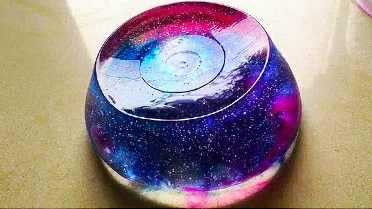 Gekste galaxy slime ooit! Ruimte slijm! (super vet!)