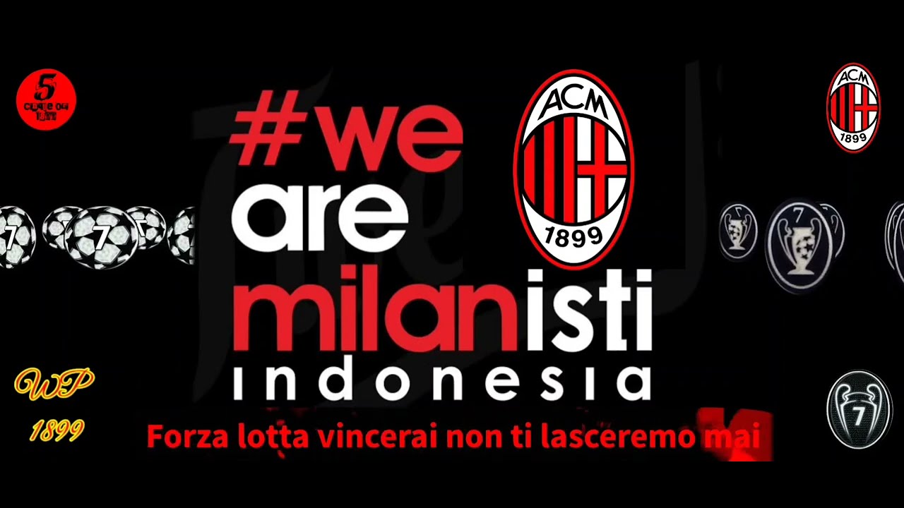 Lagu Chants AC MILAN || KITA MILANISTI INDONESIA|| RUMAH ANGKLUNG || MILANISTI INDONESIA