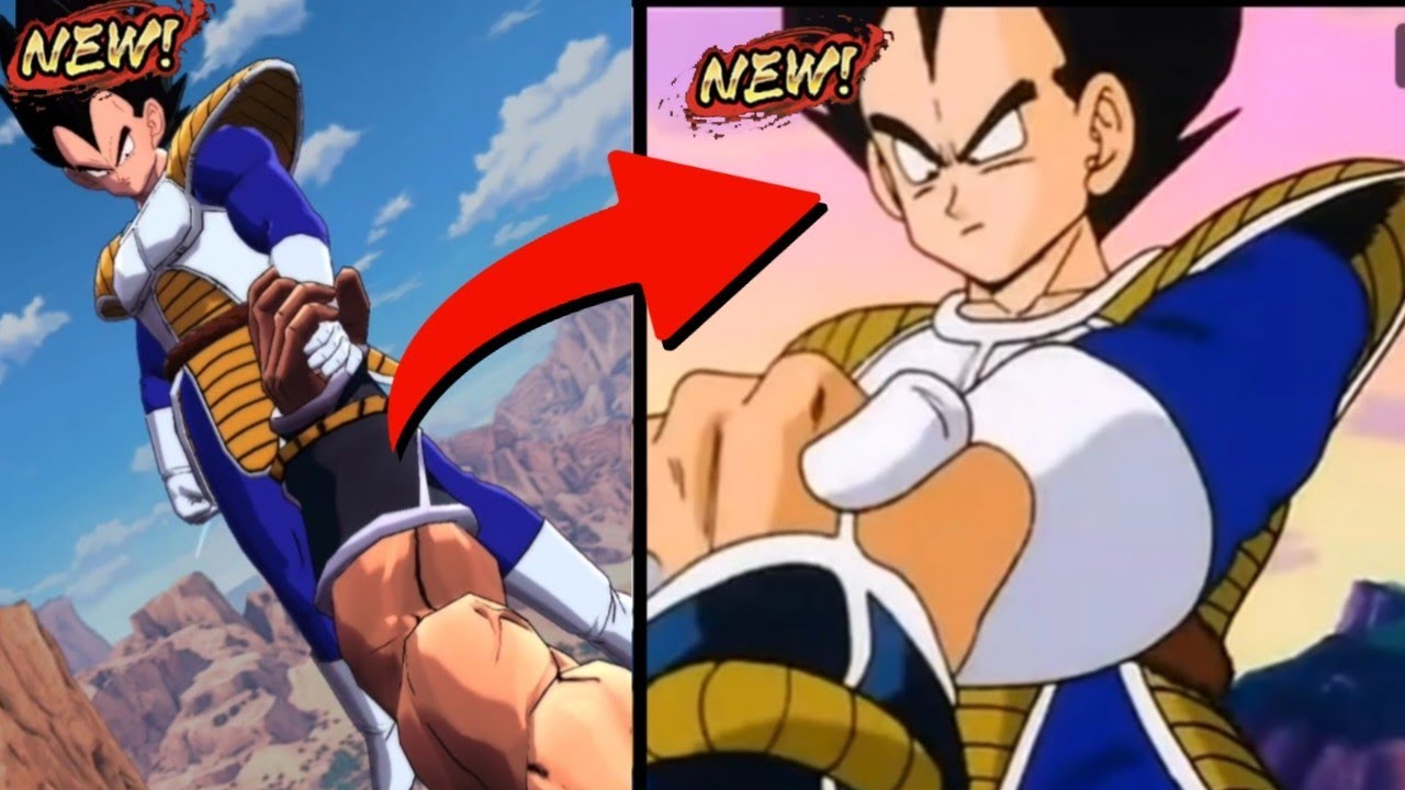 *NEW* NAPPA/VEGETA ANIME REFERENCE🔥 (Dragon Ball Legends)