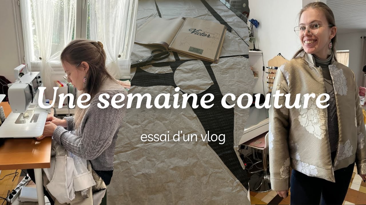Vlog couture : mes projets et quilts en préparation !