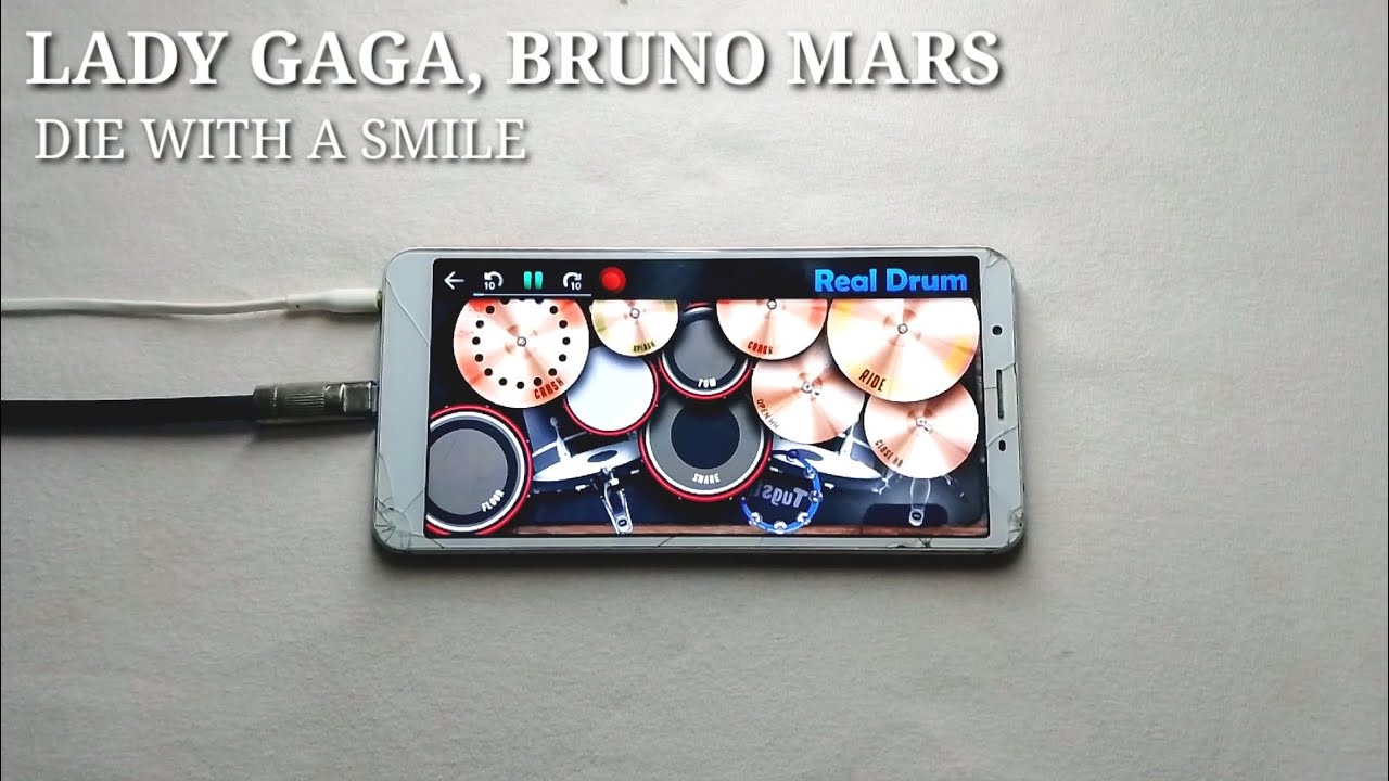 DIE WITH A SMILE - LADY GAGA, BRUNO MARS | REAL DRUM COVER | JIM ESCRUPOLO