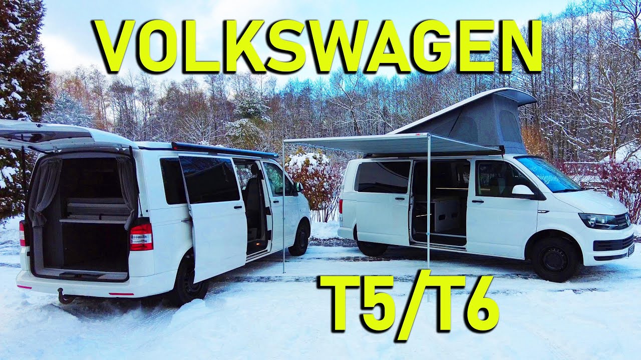 Zabudowa Volkswagen T5 / T6 na CamperVana.