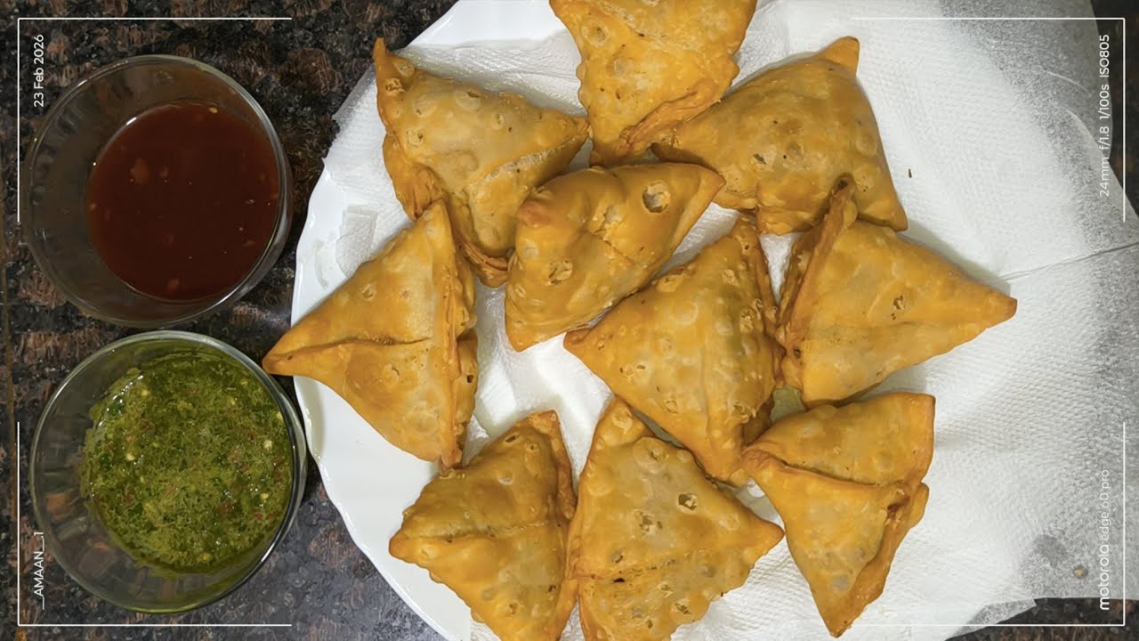 🌙 Ramadan Special✨ | Crispy Aloo Samosa | Iftar ke liye Perfect Recipe | Nassu Kitchen