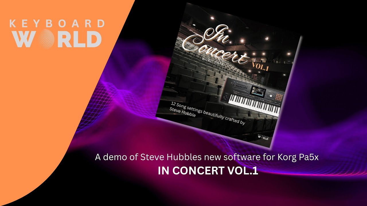 In Concert Software Demo - Korg Pa5x