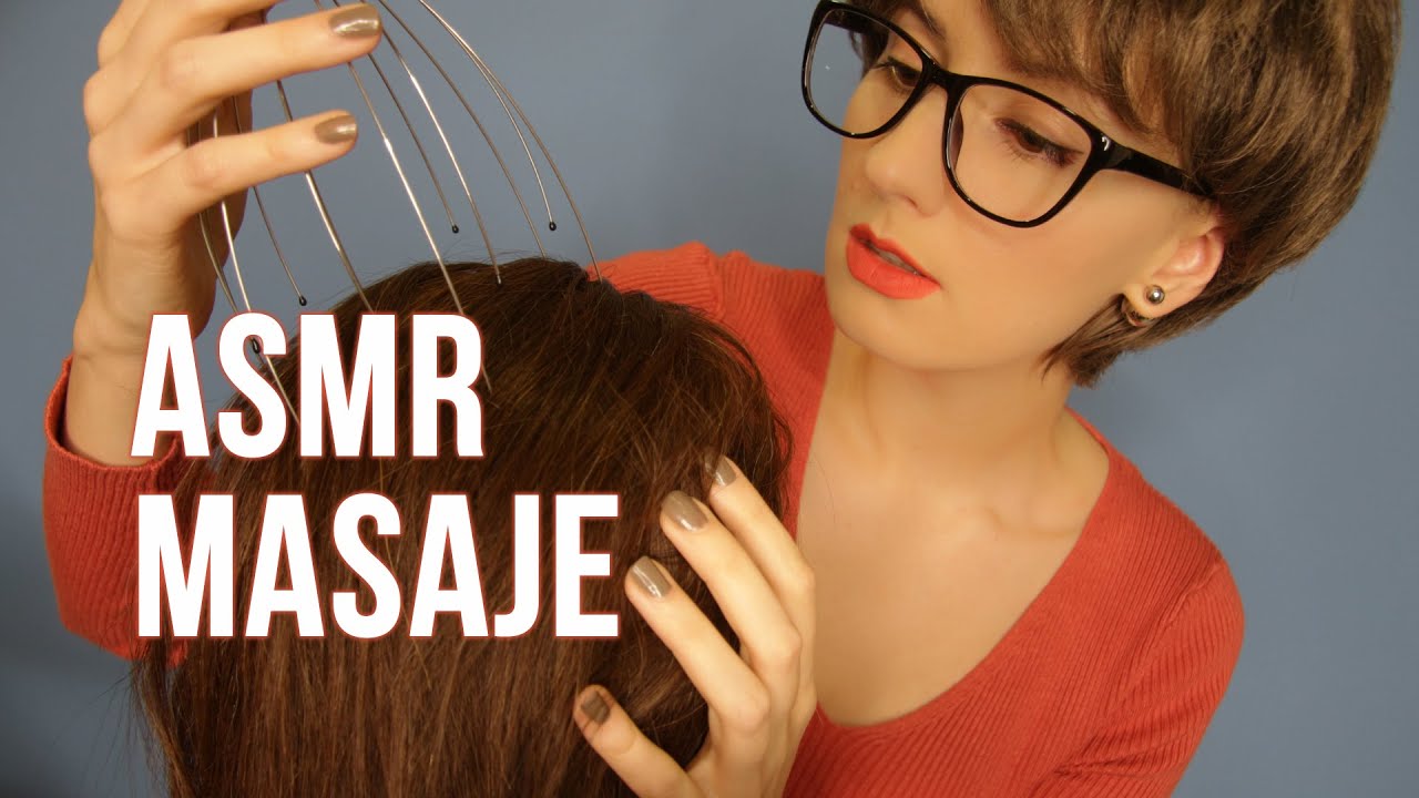 ASMR На Испанском * Успокаивающий Массаж Головы Для Крепкого Сна  💆 Нежный Шепот С Ушка На Ушко