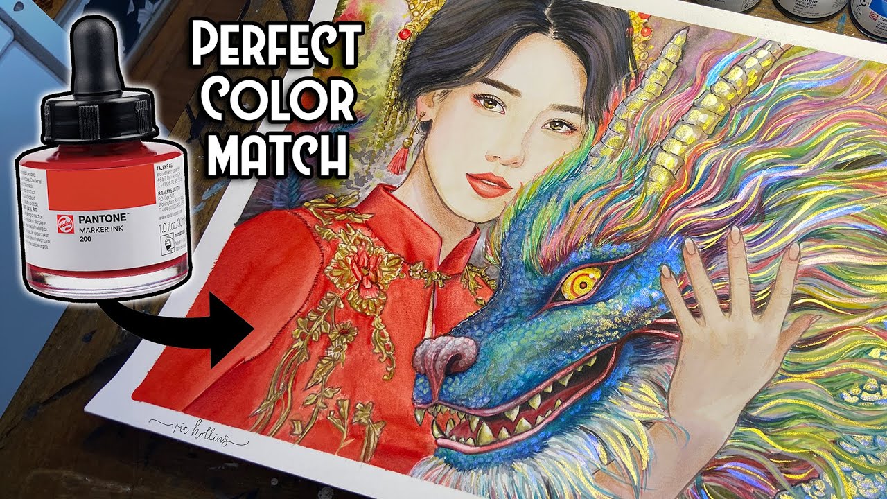 New PANTONE x TALENS Ink: Unbox, Swatch & Paint!