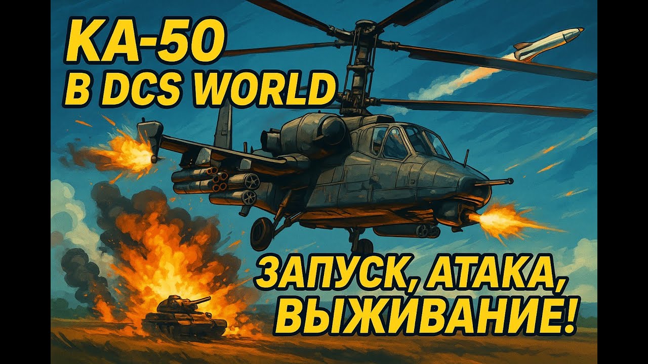 DCS Ка-50 - Как и что я на нем делаю