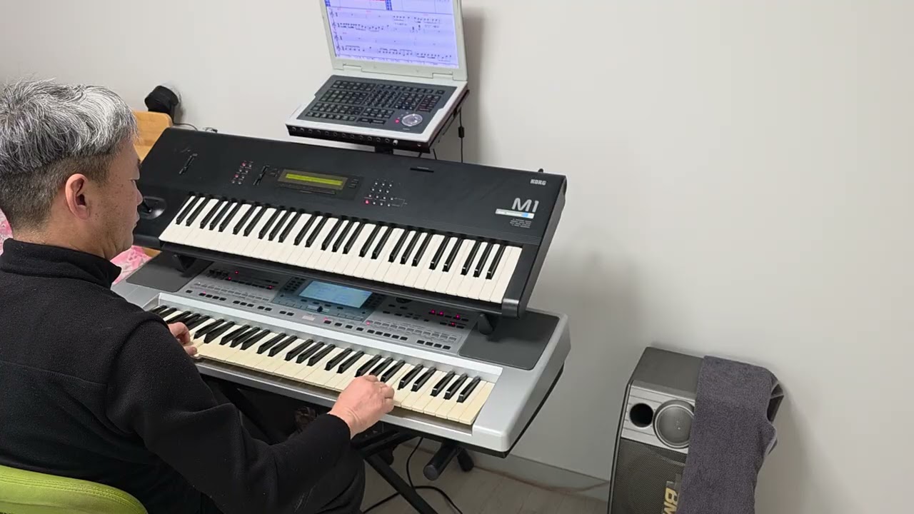 천태만상 m1 pa50sb  음색 터스트  전자올겐연주 