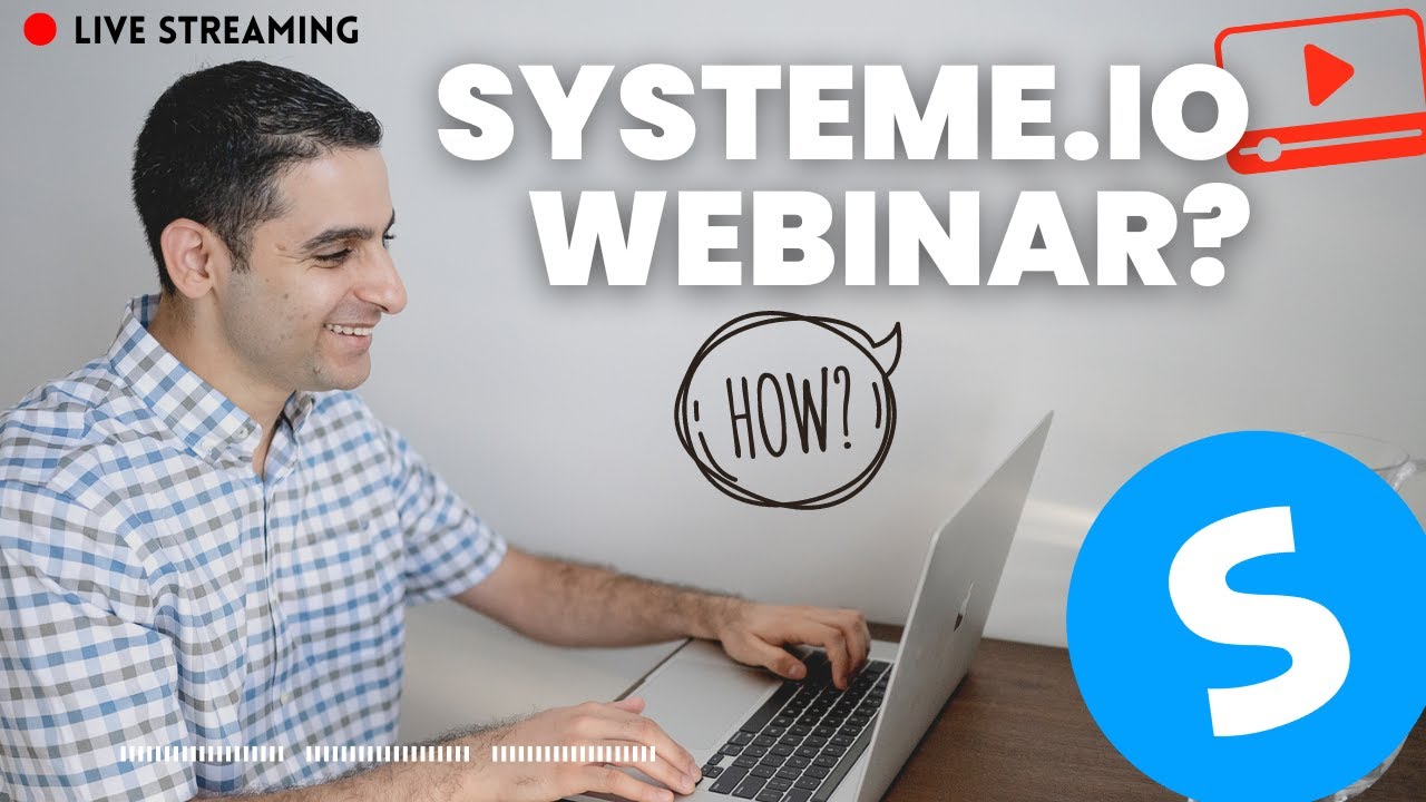 Могу ли я проводить живые вебинары в Systeme.io? 🤔