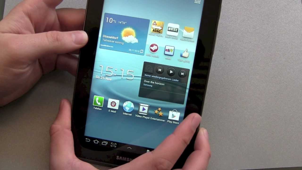 Samsung Galaxy Tab 2 7.0 - Setup and first look