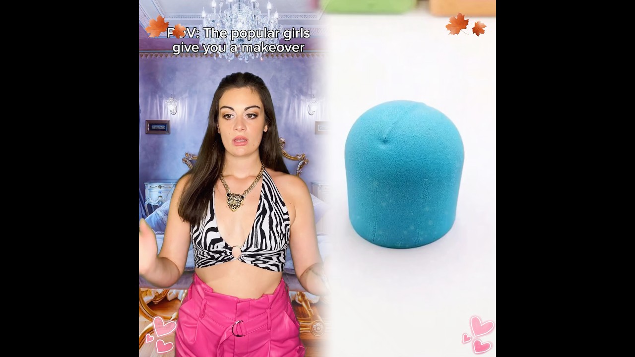 POV The popular girls give you a makeover. Part 1. #pov #funny #comedy #skit #makeover