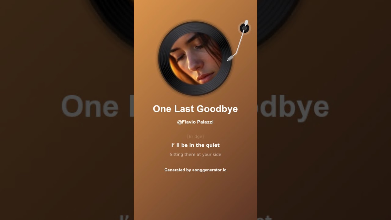 One Last Goodbye